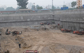 北京地鐵10號線豐益橋工地